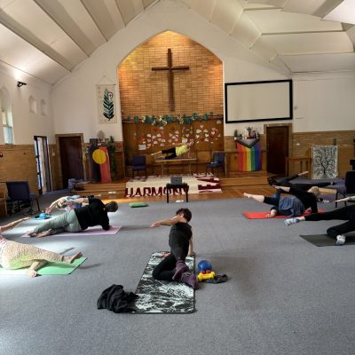 Pilates Class in action